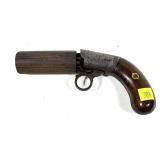 Antique .32 Cal. 6-Shot Pepperbox Pistol,