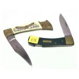 Lot: Eagle folding knife marked 200, and Schrade