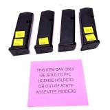 *NOT NYS Compliant - Lot: 4 Glock 9mm 15 Rd.