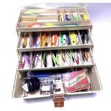 Plano 7303 tackle box with contents includes