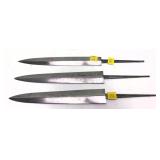 Lot: 3 WWII German SA Dagger Blades