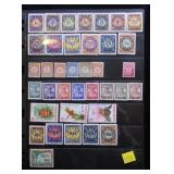 Lot, 3 Indonesia double sided stock pages, mint,