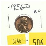 1956-D Lincoln cent
