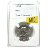 1979 Susan B. Anthony dollar