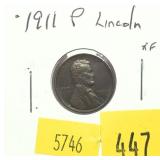 1911 Lincoln cent