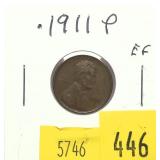 1911 Lincoln cent