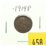 1914 Lincoln cent