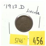 1913-D Lincoln cent