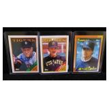 Lot, 3 signed Managers Baseball Cards: Sparky