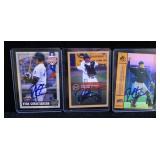 Lot, 3 Ryan Christiansen signed baseball cards-