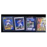 Lot, 4 signed baseball cards: Scott Coolbaugh