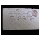 Great Britain 67 (P16) on cover, CV $145