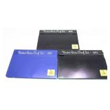 x3- Proof sets: 1972, 2- 1973, -x3 sets, Sold by