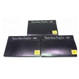 x3- 1979 Proof sets, -x3 sets, Sold by