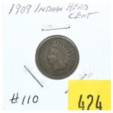 1909 Indian Head cent