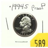 1994-S Proof quarter