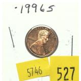1996-S Lincoln cent, Proof