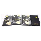 Lot of empty coin albums
