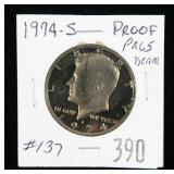 1974-S Kennedy half dollar- proof