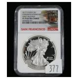 2017-S American silver eagle- NGC slab certified