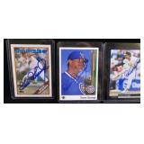 Lot, 3 Goose Gossage signed baseball cards: