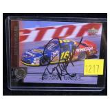 Ted Musgrave Upper Deck 1998, 139 signed NASCAR