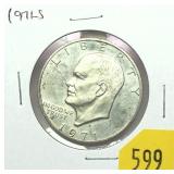 1971-S Eisenhower dollar, 40% silver