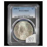 1898-O Morgan dollar PCGS slab certified MS .64