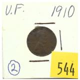 1910 Lincoln cent