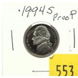 1994-S Jefferson nickel, Proof