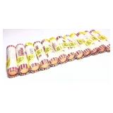 x12- Rolls of Unc. Lincoln cents 2010-2016,