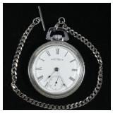 Waltham Model 1883 11-jewel 18 size open face