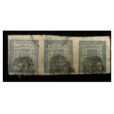 Nepal early 3 used stamps imp.