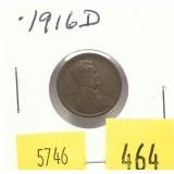 1916-D Lincoln cent