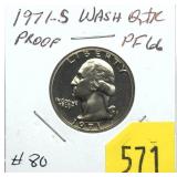 1971-S Proof quarter