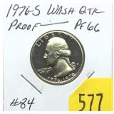 1976-S Proof quarter