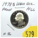1978-S Proof quarter