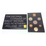 1971 British coin set