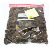 Lot of wheat cents, 2000 pcs.