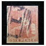 Barbados 8, Imp. used, CV $140