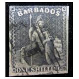 Barbados 9, used, CV $85