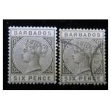 Barbados 65 MH, 65 used, CV $137