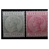 Barbados 60, 61, MH WMK 2, CV $95