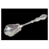 Gorham sterling shell spoon, 1.270 T. oz.