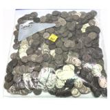 Lot of mixed date nickels, 723 pcs.