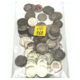 x85- Dimes, 90% silver, -x85 dimes, Sold by the