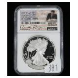 2019-W American silver eagle- NGC slab certified