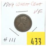 1909 Lincoln cent