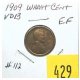 1909 VDB Lincoln cent
