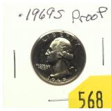 1969-S Proof quarter